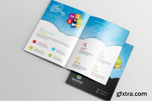 Social Media Bifold Brochure