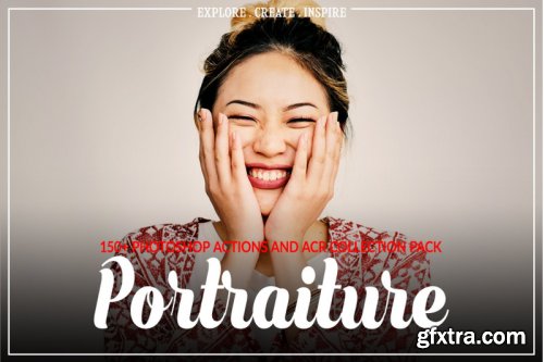 300+ Portraiture Photoshop Actions & ACR