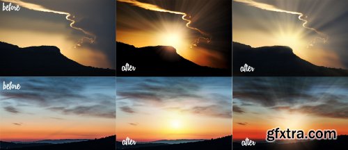 Sunlight Overlay Photoshop Sunset flare light , Spring Summer Sun PSD