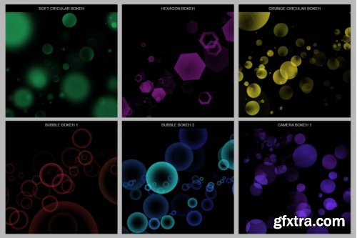 CreativeMarket - 30 Bokeh Photoshop Brushes 3799814