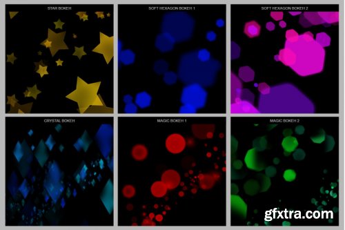 CreativeMarket - 30 Bokeh Photoshop Brushes 3799814