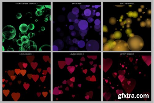 CreativeMarket - 30 Bokeh Photoshop Brushes 3799814