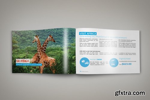 Landscape Travel Brochure