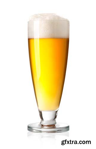 Beer Glass Isolated - 14xJPGs