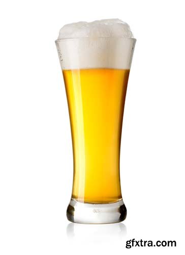 Beer Glass Isolated - 14xJPGs