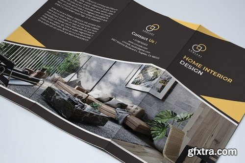 Trifold Interior Brochure