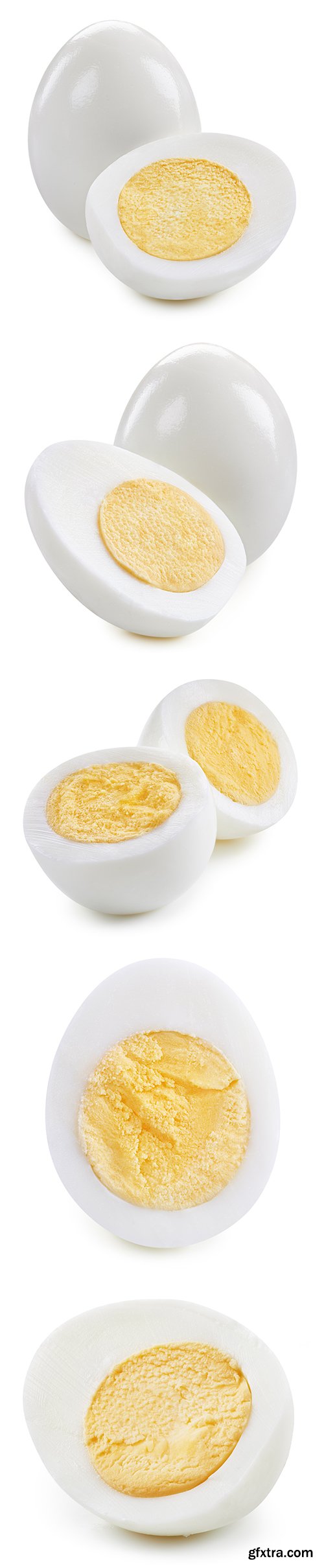 Boiled Egg Isolated - 7xJPGs