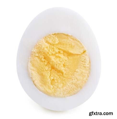 Boiled Egg Isolated - 7xJPGs