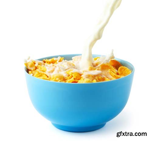 Cornflakes Isolated - 10xJPGs