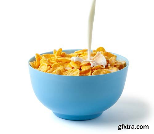 Cornflakes Isolated - 10xJPGs