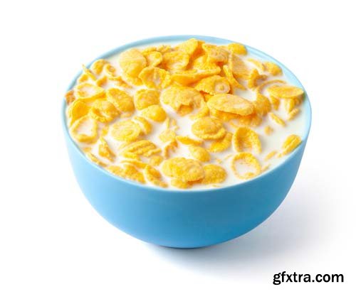 Cornflakes Isolated - 10xJPGs