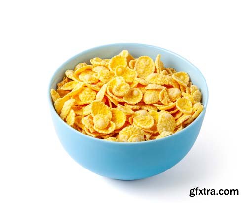 Cornflakes Isolated - 10xJPGs