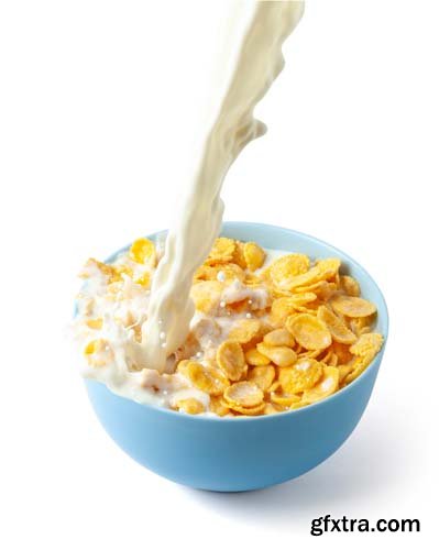 Cornflakes Isolated - 10xJPGs