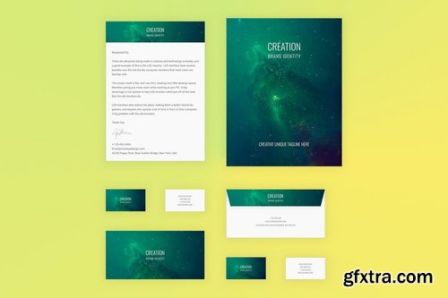 Branding Identity Mock Up - Creation for Figma