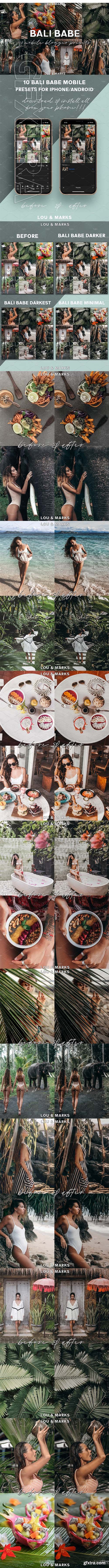 CreativeMarket - Bali Babe Blogger Lightroom Presets 3787360