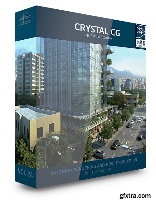 Crystal CG – Architecture 3d Scene VOL 24