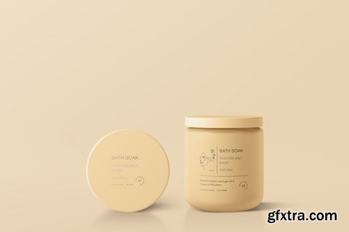 Natural Cosmetic Packaging Mock-Ups Vol.4