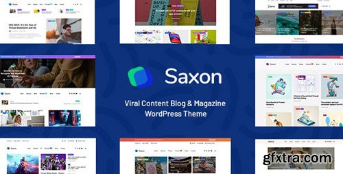 ThemeForest - Saxon v1.6.2 - Viral Content Blog & Magazine WordPress Theme - 22955117 - NULLED