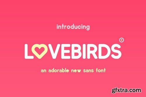 CM - Lovebirds Font 3821723