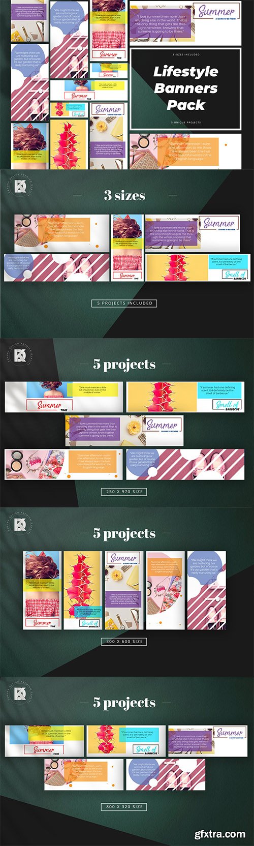 Lifestyle Banner Pack