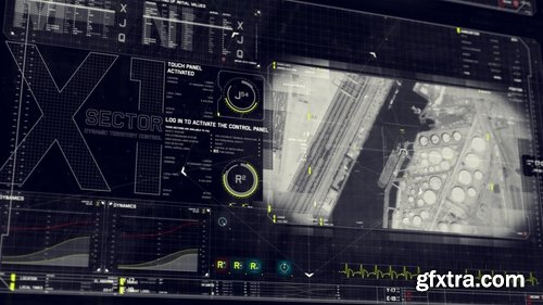 600+ Sci-fi Interface HUD Elements