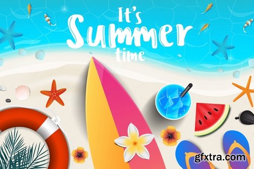 Summer Backgrounds design 2019