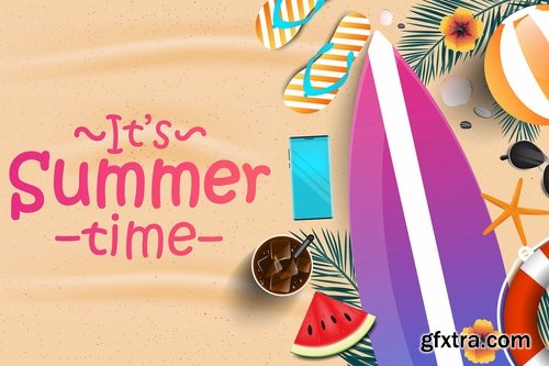 Summer Backgrounds design 2019