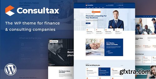 ThemeForest - Consultax v1.0.2 - Financial & Consulting WordPress Theme - 23589041