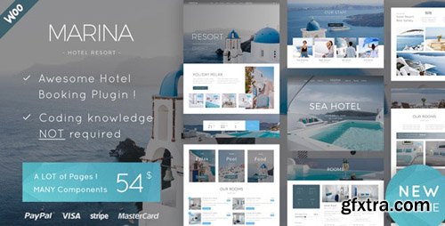 ThemeForest - Marina v1.0 - Hotel & Resort WordPress Theme - 23789327