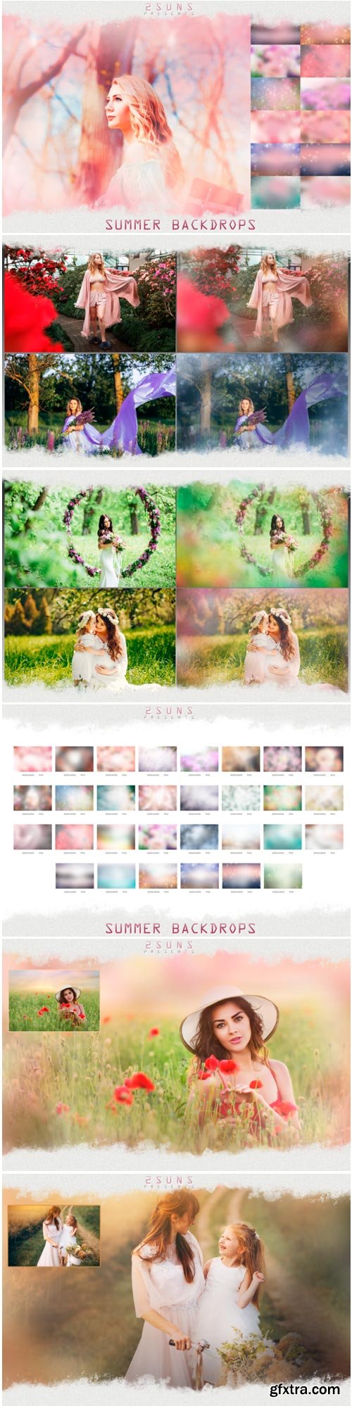 Photo Overlays Summer Backdrops 1463338