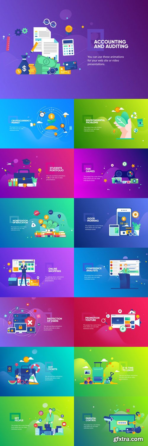 Banner & Landing Page Pack 2