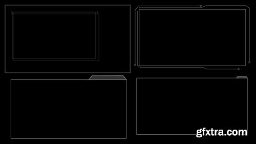 200+ Sci-fi Interface HUD Elements