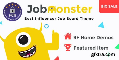 ThemeForest - Jobmonster v4.5.2.7 - Job Board WordPress Theme - 10965446