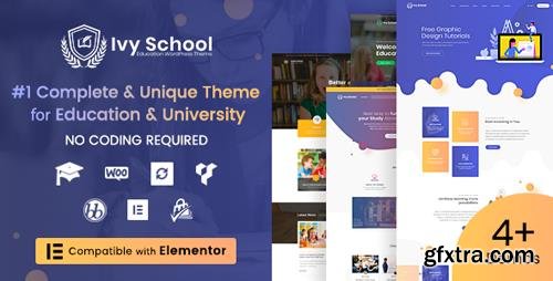 ThemeForest - Ivy School v1.3.1 - Education, University & School WordPress Theme - 22773871 - NULLED