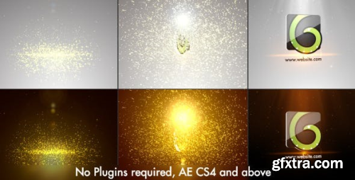 VideoHive Elegant Glitters Logo 8885618