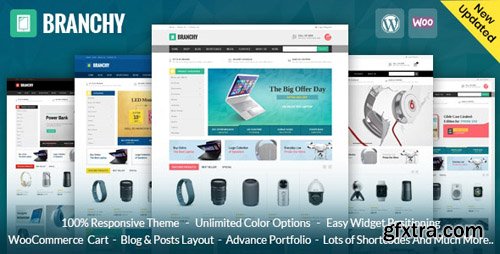 ThemeForest - Branchy v1.0 - WooCommerce Responsive Theme (Update: 27 April 19) - 10466054