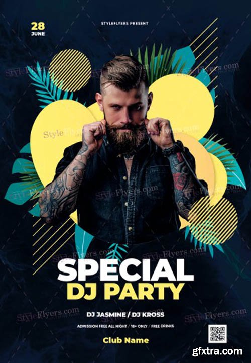 Special DJ Party V11 2019 Flyer Template