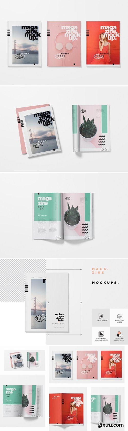 CM - Softcover Magazine Mockups 3525245