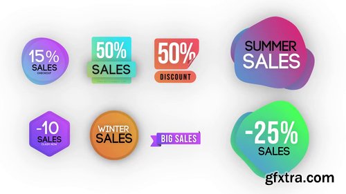 Trendy Sales Badges Pack V2 240466