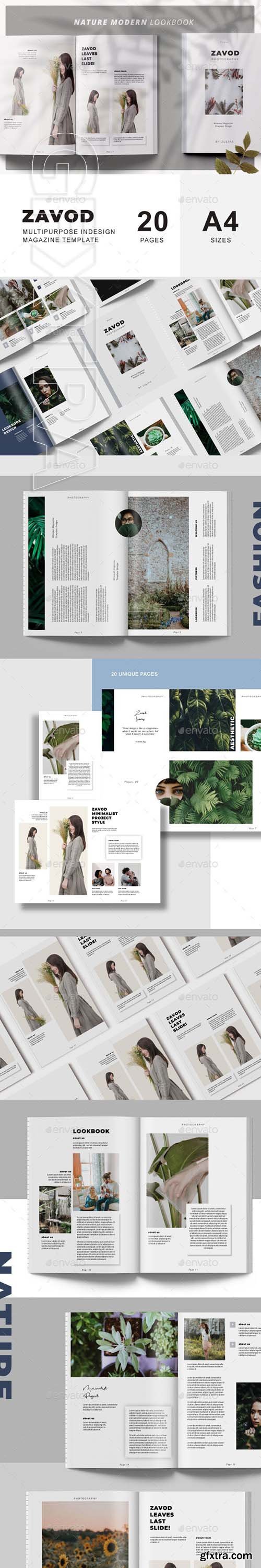 GraphicRiver - Zavod Lookbook & Catalog Template 23797632