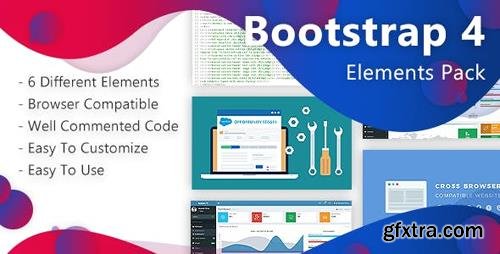 CodeCanyon - Bootstrap-4 Elements Pack (Update: 10 April 19) - 23230753