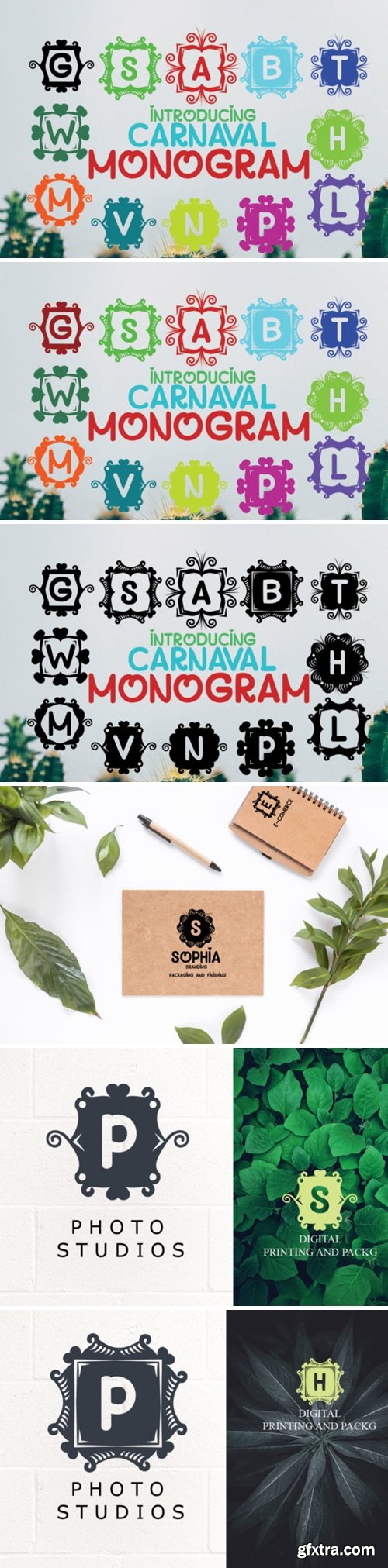 Monogram Carnaval Font