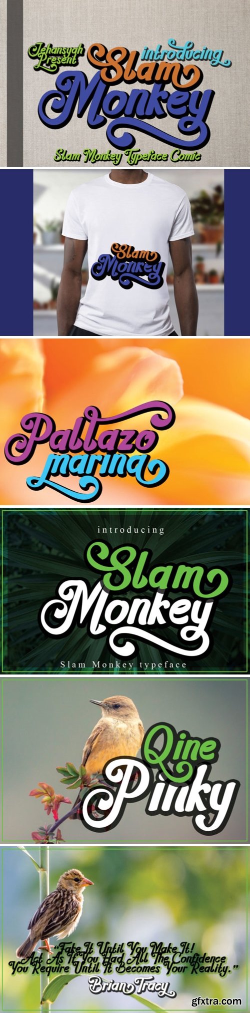 Slam Monkey Font