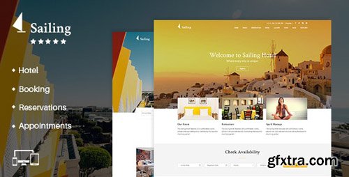 ThemeForest - Hotel WordPress Theme | Sailing Hotel v4.0 - 13321455 - NULLED