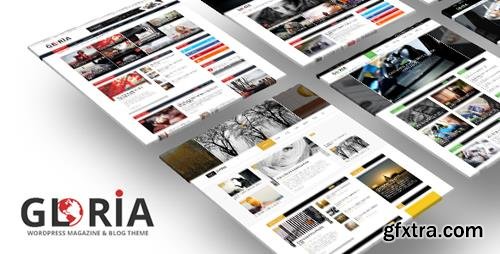 ThemeForest - Gloria v2.0 - Multiple Concepts Blog Magazine WordPress Theme - 17966960