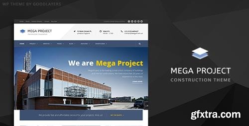 ThemeForest - Construction WordPress Theme For Construction Company | Mega Project v1.22 - 10620770