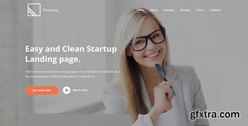 ThemeForest - Vanessa v1.0.6 - Easy Startup Landing Page WP Theme (Update: 3 May 19) - 16224390