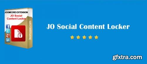 JO Social Content Locker v4.0 - Joomla Extension - JoomCore