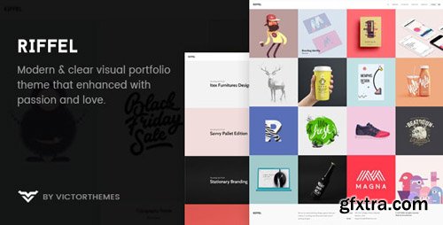 ThemeForest - Riffel v1.5 - A Bold & Rich Portfolio Theme - 20517782