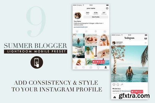 Summer Lightroom Mobile Presets